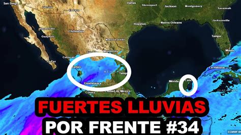 PRONOSTICO DEL CLIMA 13 DE FEBRERO 2024 EN MÉXICO FRENTE FRÍO 34