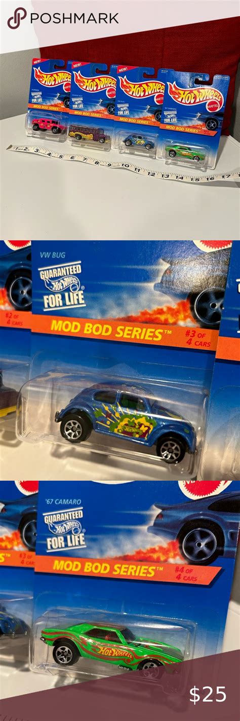 Hot Wheels Mod Bod Complete Series Hot Wheels Hot Mattel