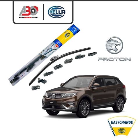 Hella Nanotechnology Wiper Blades Set Proton X All Gen Auto U