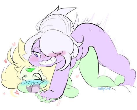 Amethyst And Peridot By Vallycuts Hentai Foundry