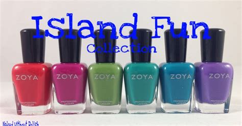 Zoya Island Fun Collection Swatch And Review Naked Without Polish