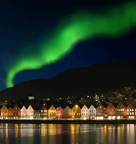 bergen night stock  pictures royalty  images istock