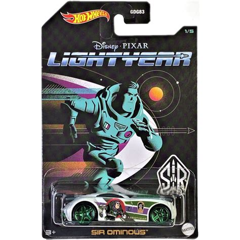 Hot Wheels Disney Pixar Lightyear Buzz Astral Sir Ominous 1 64 Hdg79 1