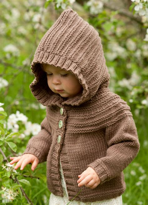 Little One Hoodie Knitting Patterns In The Loop Knitting