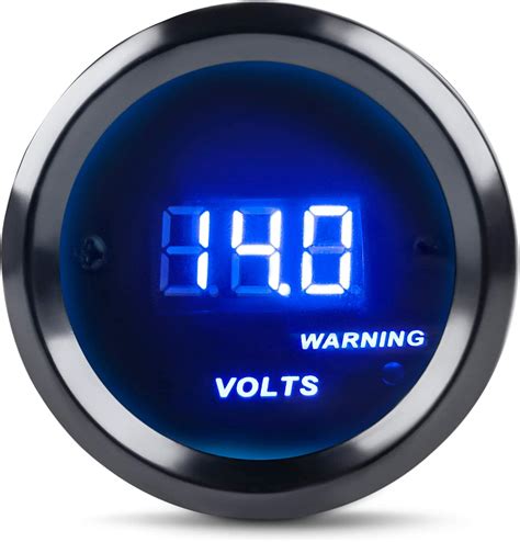 Amazon Frienda 4 Pieces DC 12V Car Voltage Gauge LED Display