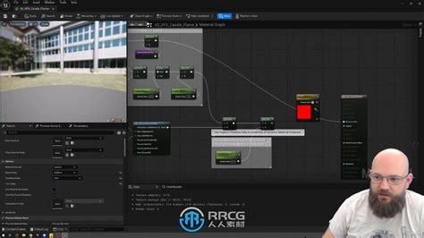 Ue5虚幻引擎材质vfx特效技术训练视频教程 游戏开发教程 人人cg 人人素材 Rrcg