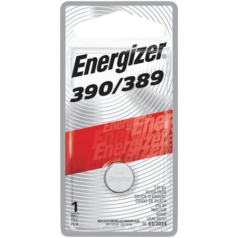 Energizer 390389 Silver Oxide Button Cell Battery Almandoz Hardware Ltd