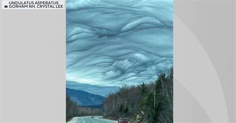 Unusual Wave Like Clouds Make For Stunning Sight In New England Cbs