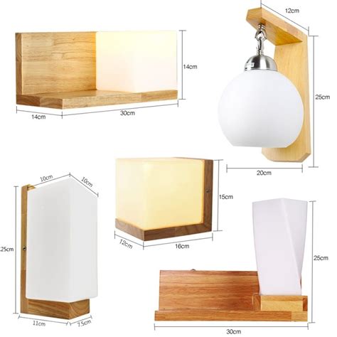 Frosted Glass Shade Wood Wall Lamp Shangnuo Lighting In 2020 Wall Lamp Wood Wall Lamps Lamp