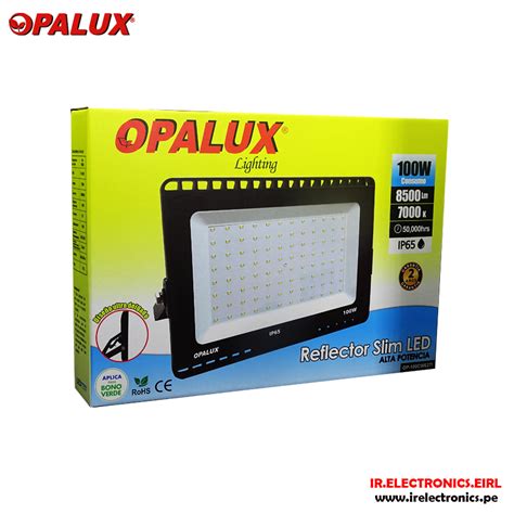 Reflector Slim Led W Vac Opalux Op Cwe Ir Electronics