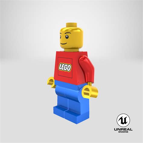 Lego Man 3d Model 19 Fbx Max Obj C4d Unitypackage Upk Ma