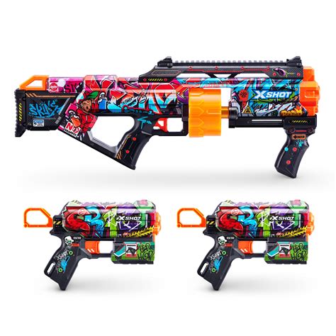 Набор игровой X-SHOT Скинс Бластеры 3шт 36524 купить по цене 4499 ₽ в ...