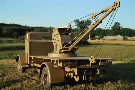 Büssing Nag 4500 A 4x4 With Bilstein Crane 3 T Ww2 Wehrmacht Kfz 100