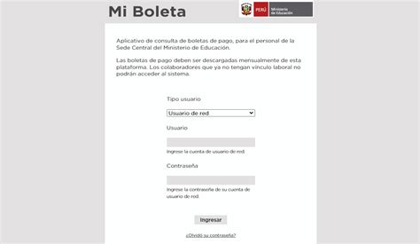 Mi Boleta Minedu Accede Y Descarga Tus Boletas De Pago 2024