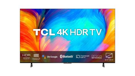 Smart Tv Led K Uhd Tcl P Est Por Menos De R Na Amazon