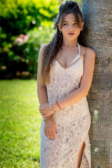 Robe longue en dentelle nude Edition limitée Rêve en dentelle