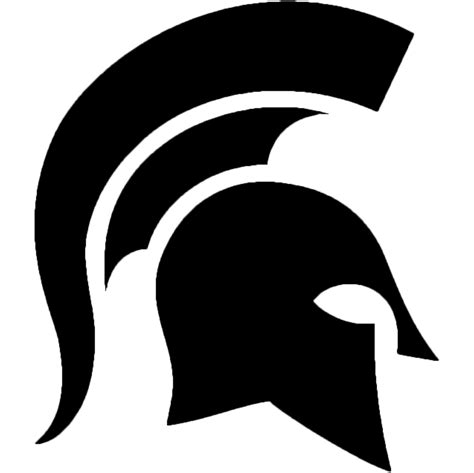 Black Spartan Head Logo Clipart Best