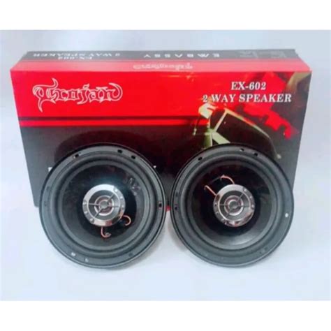 Coaxial Embassy Trojan EX 602 6 Inch 2 Way Speaker Lazada Indonesia