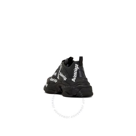 Balenciaga All Over Logo Triple S Sneaker Brand Size 40 Us Size 7