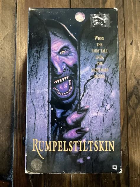 Rumpelstiltskin Vhs Rare 90s Horror Comedy Leprechaun Wishmaster