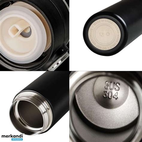 Travel Thermal Bottle For Hot And Cold Drinks 400ML Intelligent LED Temperature Display Touch