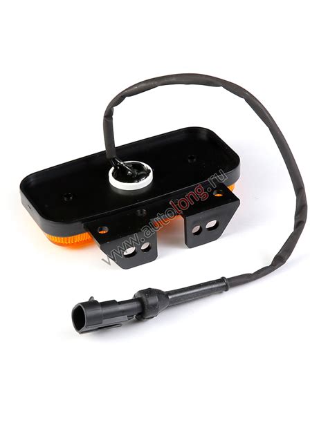 Фонарь габаритный Желтый 24В универсальный 36 диодов 155 с кронштейном ...