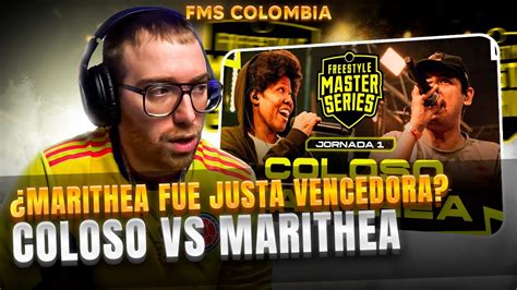 MARITHEA FUE JUSTA VENCEDORA COLOSO VS MARITHEA FMS COLOMBIA J1