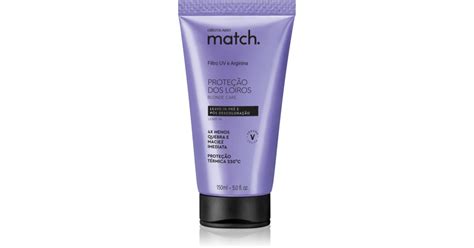 Match Blonde Care Regenerating Leave In Mask For Blonde Hair Notino Co Uk