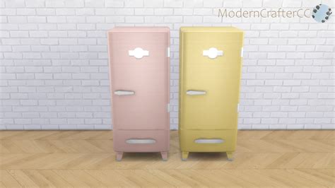 moderncrafter: The Sims 4 Classic Modern Fridge... - Emily CC Finds