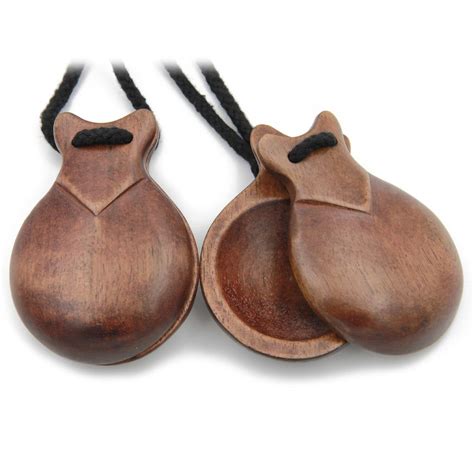 Features Ref Pulida Caoba Semiprofessional Castanets Chestnut