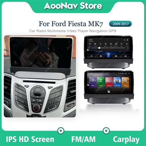 Car Radio For Ford Fiesta Mk Gb Stereo Gps Navigation