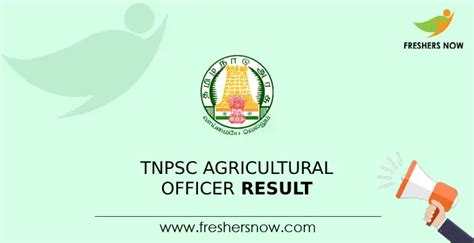 Tnpsc Ao Ho Ada Result Out Cut Off Marks Merit List