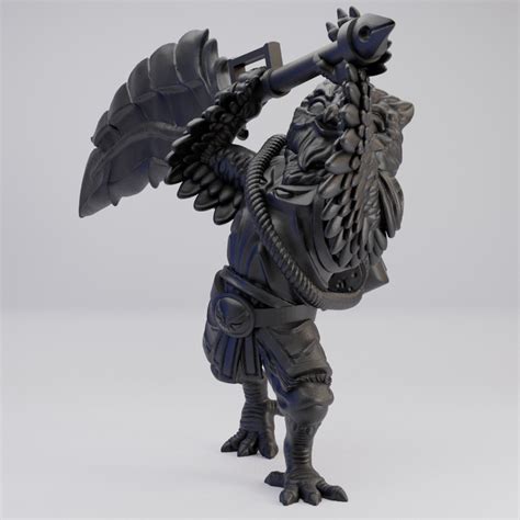 Hot Goblin フクロウ戦士 ミニチュア ホットゴブリン TRPG 猛禽類