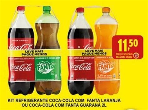 Kit Refrigerante Coca Cola Fanta Laranja Ou Coca Cola Fanta Guarana