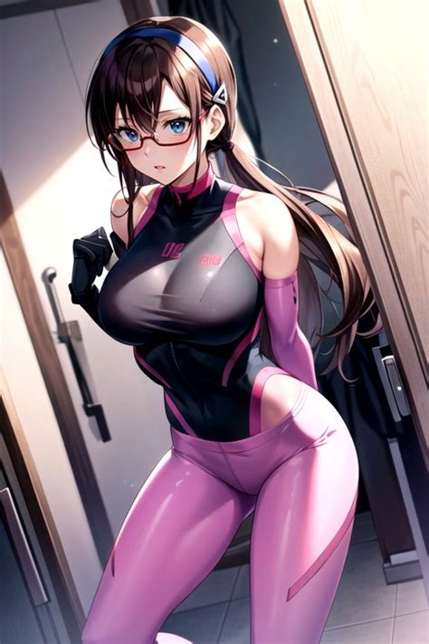 Undressing Sport Bra Changing Room Ai Porn