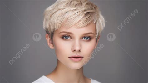 The New Girl Model With Short Blonde Hair Background Picture Of A Pixie Cut Pixie Enchanter