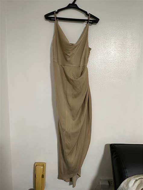 Shein Nude Gown Women S Fashion Dresses Sets Evening Dresses