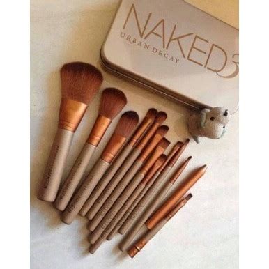 Jual Isi Kuas Kuas Make Up Lengkap Naked Naked Brush Set Kit Shopee Indonesia
