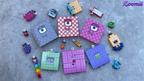 Looking For Numberblocks Rainbow Mini Square Club New Asmr