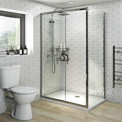 The bath co 8mm traditional sliding shower enclosure with stone tray 1700 x 800 – Artofit