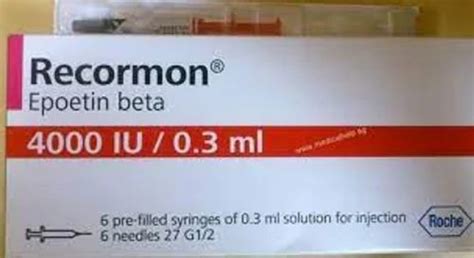 Recormon Onepotin 4000iu Injection At Rs 1800pack Epoetin Beta