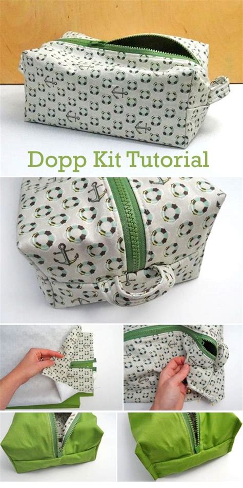 Dopp Kit Sewing Pattern