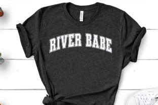 River Babe Svg Summer Vacation Varsity Graphic By Premium Digital Files Creative Fabrica
