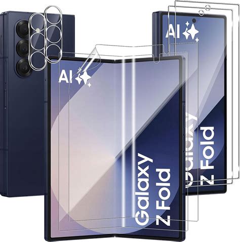 6 az 1-ben VÉDŐSZETT SAMSUNG Z FOLD 7-HEZ TELJES TELEFON VÉDŐFÓLIA ÜVEG