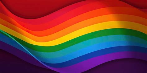 Premium Photo Embracing Identity The LGBTQ Pride Flag S Bright