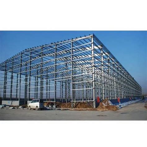 Panel Build Mild Steel Prefabricated Structure For Warehouse Factory