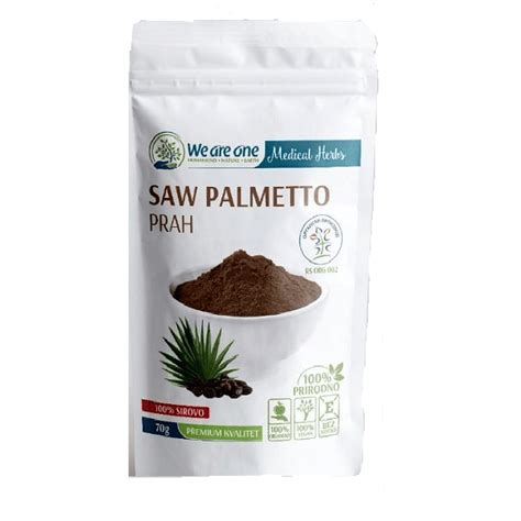 Saw Palmetto u prahu 70g We are one Cecin Biošpajz