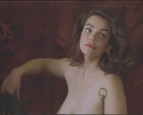 Naked Rebecca Immanuel In Zwei Zum Verlieben