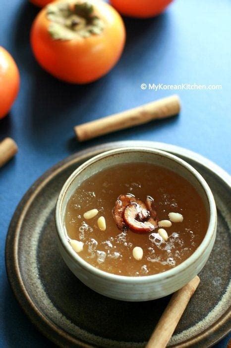 Korean Cinnamon Punch Sujeonggwa My Korean Kitchen