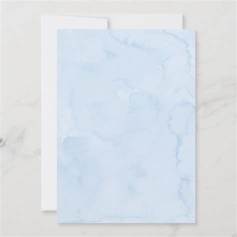 Teddy Bear Hot Air Balloon Blue Boy Baby Shower Invitation Zazzle